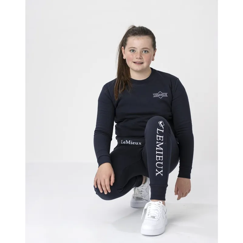 LeMieux Young Rider Lightweight Jogger - Navy-2